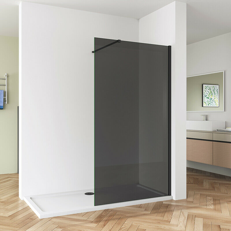 100 - 140cm Walk in 8mm shower screen EasyClean Glass