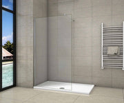 700-1400 Walk in Wet Room Shower screen,8mm easy clean Glass,1850 1950 2000