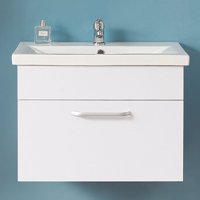 Floating Vanity Unit with Sink-600mm One Drawer | Aica