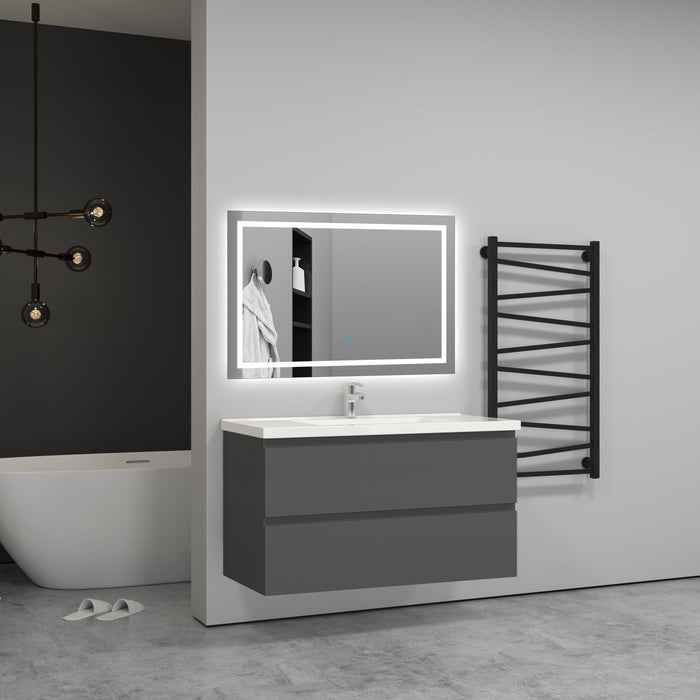 100mm vanity unit with sink
