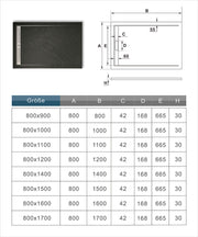 AICA shower enclosure shower door