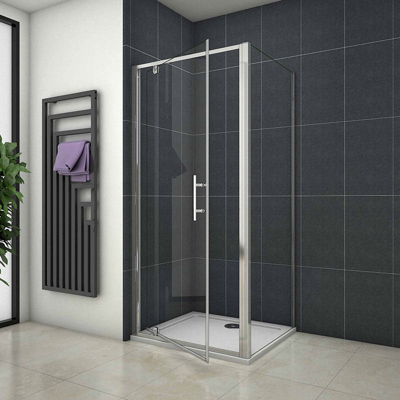 AICA Pivot shower rectangle enclosures door side panel
