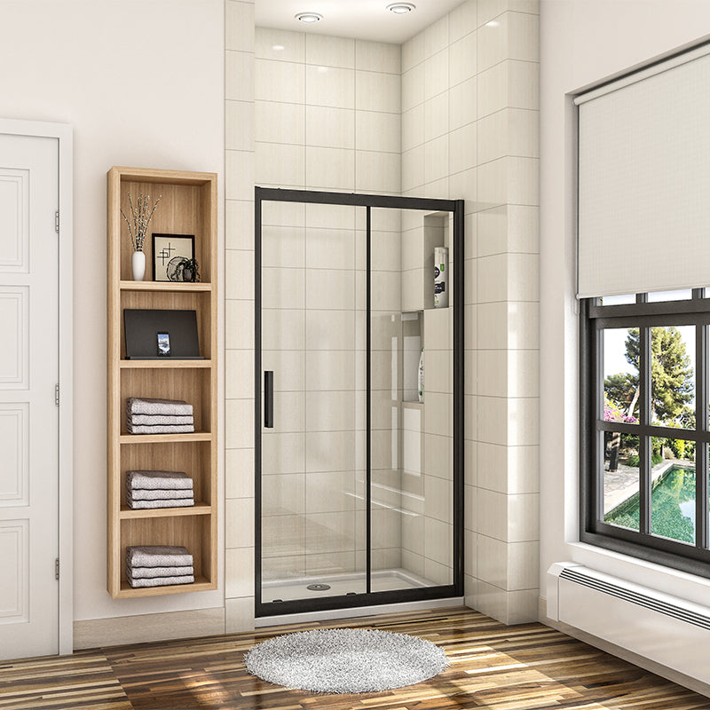 AICA-bathrooms-1400mm-Sliding-Shower-Nano-Glass-Door-1