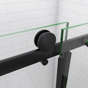 AICA-bathrooms-Frameless-Sliding-Black-Shower-Enclosure-4