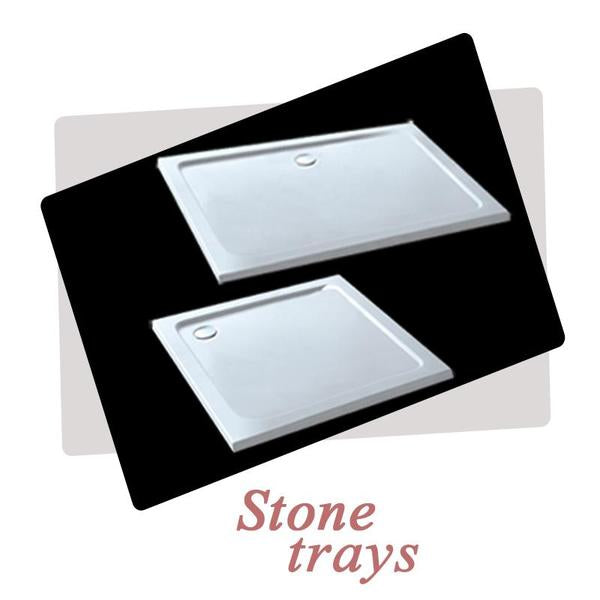 AICA Bi fold Shower Door Shower Stone tray Optional 700-100x190cm